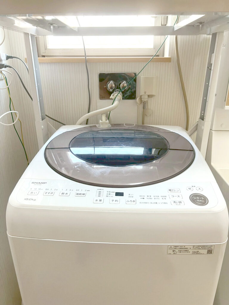 洗濯止水栓交換工事