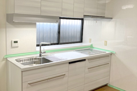 L型キッチンからＩ型キッチンへ - 東大阪Ｔ様邸